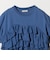 【WEB限定】＜at ease＞フロント フリル ショートスリーブ カットソー