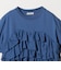 【WEB限定】＜at ease＞フロント フリル ショートスリーブ カットソー