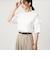 【WEB限定】＜at ease＞袖フリル  ショートスリーブ カットソー