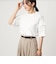 【WEB限定】＜at ease＞袖フリル  ショートスリーブ カットソー