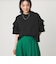 【WEB限定】＜at ease＞袖フリル  ショートスリーブ カットソー