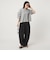 【WEB限定】＜at ease＞袖フリル  ショートスリーブ カットソー