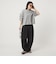 【WEB限定】＜at ease＞袖フリル  ショートスリーブ カットソー