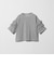 【WEB限定】＜at ease＞袖フリル  ショートスリーブ カットソー