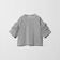 【WEB限定】＜at ease＞袖フリル  ショートスリーブ カットソー