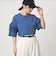 【WEB限定】＜at ease＞袖フリル  ショートスリーブ カットソー