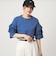 【WEB限定】＜at ease＞袖フリル  ショートスリーブ カットソー