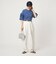 【WEB限定】＜at ease＞袖フリル  ショートスリーブ カットソー