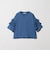 【WEB限定】＜at ease＞袖フリル  ショートスリーブ カットソー