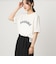 【WEB限定】＜at ease＞ジョーゼット プリント カットソー  吸水速乾