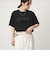 【WEB限定】＜at ease＞ジョーゼット プリント カットソー  吸水速乾