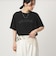 【WEB限定】＜at ease＞ジョーゼット プリント カットソー  吸水速乾