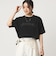 【WEB限定】＜at ease＞ジョーゼット プリント カットソー  吸水速乾
