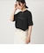 【WEB限定】＜at ease＞ジョーゼット プリント カットソー  吸水速乾