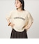 【WEB限定】＜at ease＞ジョーゼット プリント カットソー  吸水速乾