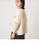 【WEB限定】＜at ease＞ジョーゼット プリント カットソー  吸水速乾
