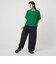 【WEB限定】＜at ease＞ジョーゼット プリント カットソー  吸水速乾