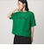 【WEB限定】＜at ease＞ジョーゼット プリント カットソー  吸水速乾