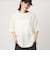 【WEB限定】＜at ease＞ジョーゼット カットソー 吸水速乾