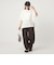 【WEB限定】＜at ease＞ジョーゼット カットソー 吸水速乾