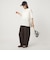【WEB限定】＜at ease＞ジョーゼット カットソー 吸水速乾