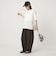 【WEB限定】＜at ease＞ジョーゼット カットソー 吸水速乾