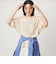 【WEB限定】＜at ease＞ジョーゼット カットソー 吸水速乾