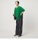 【WEB限定】＜at ease＞ジョーゼット カットソー 吸水速乾