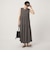 ［size SHORTあり］カット ティアード ワンピース