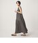 ［size SHORTあり］カット ティアード ワンピース