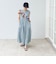 ［size SHORTあり］カット ティアード ワンピース