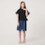 チェック フリル Tシャツ / キッズ 140cm-160cm