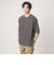 フェード ボーダー クルーネック 半袖 Tシャツ