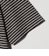 フェード ボーダー クルーネック 半袖 Tシャツ