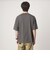 フェード ボーダー クルーネック 半袖 Tシャツ