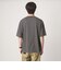 フェード ボーダー クルーネック 半袖 Tシャツ