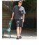 オーバーダイ クルーネック 半袖 Tシャツ カットソー