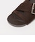 ビッグバックル フラットサンダル