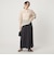 【WEB限定】＜at ease＞ボイル キュロット パンツ