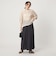 【WEB限定】＜at ease＞ボイル キュロット パンツ