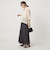 【WEB限定】＜at ease＞ボイル キュロット パンツ