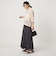 【WEB限定】＜at ease＞ボイル キュロット パンツ