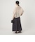 【WEB限定】＜at ease＞ボイル キュロット パンツ