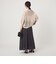 【WEB限定】＜at ease＞ボイル キュロット パンツ