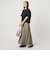 【WEB限定】＜at ease＞ボイル キュロット パンツ