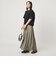 【WEB限定】＜at ease＞ボイル キュロット パンツ