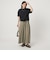 【WEB限定】＜at ease＞ボイル キュロット パンツ