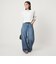 【WEB限定】＜at ease＞ワッフル ヘンリーネック  フラワープリント 5分袖 カットソー