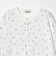 【WEB限定】＜at ease＞ワッフル ヘンリーネック  フラワープリント 5分袖 カットソー