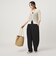 【WEB限定】＜at ease＞カラミ カーブ パンツ